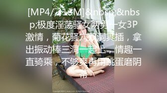 [MP4/ 313M]&nbsp;&nbsp;极度淫荡骚女两男一女3P激情，菊花骚穴双洞其插，拿出振动棒三洞一起上，情趣一直骑乘，不够爽再用跳蛋磨阴蒂