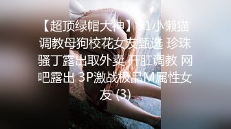 【超顶绿帽大神】91小懒猫 调教母狗校花女友甄选 珍珠骚丁露出取外卖 开肛调教 网吧露出 3P激战极品M属性女友 (3)