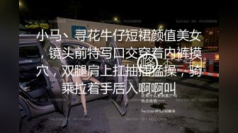 小马丶寻花牛仔短裙颜值美女，镜头前特写口交穿着内裤摸穴，双腿肩上扛抽插猛操，骑乘拉着手后入啊啊叫