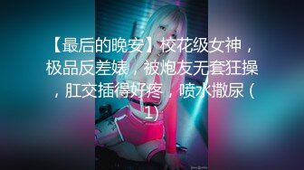 【最后的晚安】校花级女神，极品反差婊，被炮友无套狂操，肛交插得好疼，喷水撒尿 (1)