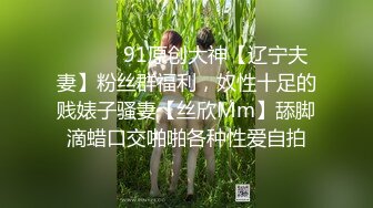 ⚫️⚫️91原创大神【辽宁夫妻】粉丝群福利，奴性十足的贱婊子骚妻【丝欣Mm】舔脚滴蜡口交啪啪各种性爱自拍