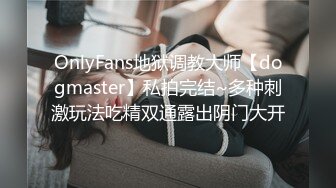 OnlyFans地狱调教大师【dogmaster】私拍完结~多种刺激玩法吃精双通露出阴门大开