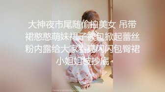 大神夜市尾随偷拍美女 吊带裙憨憨萌妹裙子被包掀起蕾丝粉内露给大家看亮闪闪包臀裙小姐姐被抄底