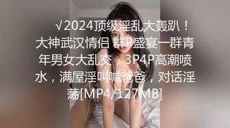 ❤️√2024顶级淫乱大轰趴！大神武汉情侣 群P盛宴一群青年男女大乱交，3P4P高潮喷水，满屋淫叫喊爸爸，对话淫荡[MP4/127MB]