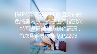 [MP4]STP25198 颜值女神白色情趣内衣，椅子上手指掰穴，特写逼逼微动态粉色逼逼，首次用道具双插 VIP2209