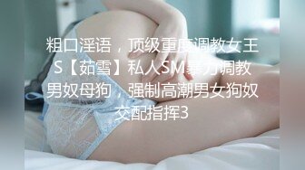 粗口淫语，顶级重度调教女王S【茹雪】私人SM暴力调教男奴母狗，强制高潮男女狗奴交配指挥3