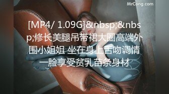 [MP4/ 1.09G]&nbsp;&nbsp;修长美腿吊带裙大圈高端外围小姐姐 坐在身上舌吻调情一脸享受贫乳苗条身材