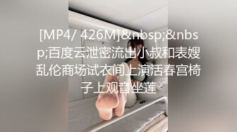 [MP4/ 426M]&nbsp;&nbsp;百度云泄密流出小叔和表嫂乱伦商场试衣间上演活春宫椅子上观音坐莲