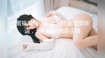 蜜桃美臀小女友，居家激情操逼，开档网袜情趣手铐